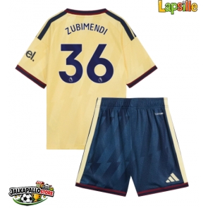 Arsenal Martin Zubimendi #36 Kolmaspaita Lapsille 2026-27 Lyhythihainen (+ shortsit)